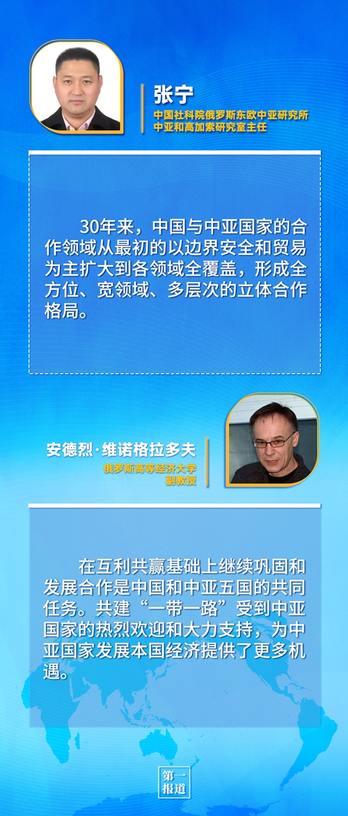 第一報道 | 建交三十年，習(xí)主席這樣評價與中亞五國關(guān)系