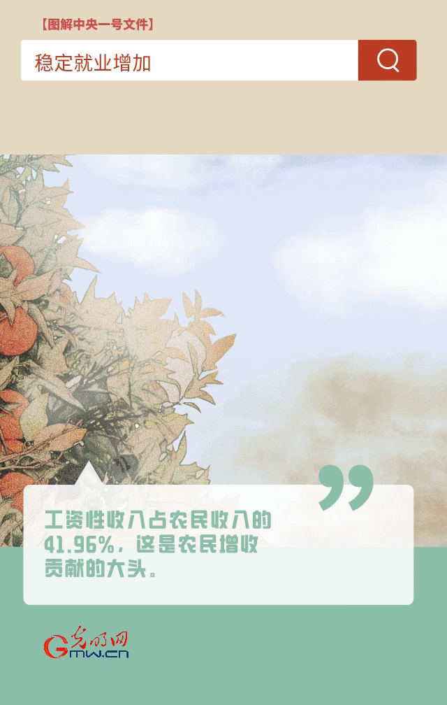 【圖解中央一號(hào)文件】“動(dòng)”漫海報(bào)丨今年如何讓農(nóng)民的“錢袋子”鼓起來(lái)？
