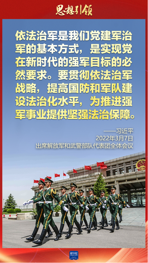 思想引領(lǐng)｜兩會上，習(xí)主席這樣談強(qiáng)軍之路
