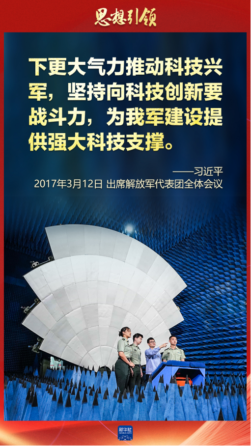 思想引領(lǐng)｜兩會上，習(xí)主席這樣談強(qiáng)軍之路