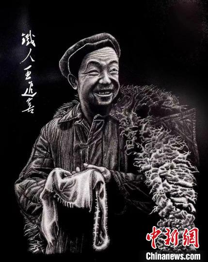 “90后”在酒泉：鍥而不舍，鐵筆生花，他只拿作品說話