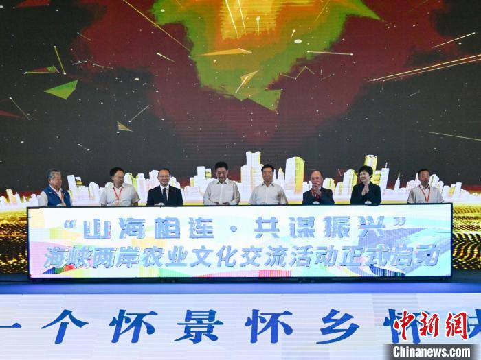 海峽兩岸農業(yè)文化交流活動在湖南懷化啟幕?！鸦形麄鞑?供圖