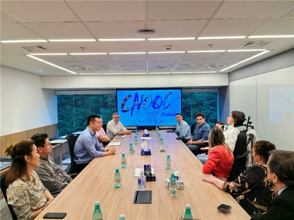 座談會現(xiàn)場。中海油巴西公司供圖