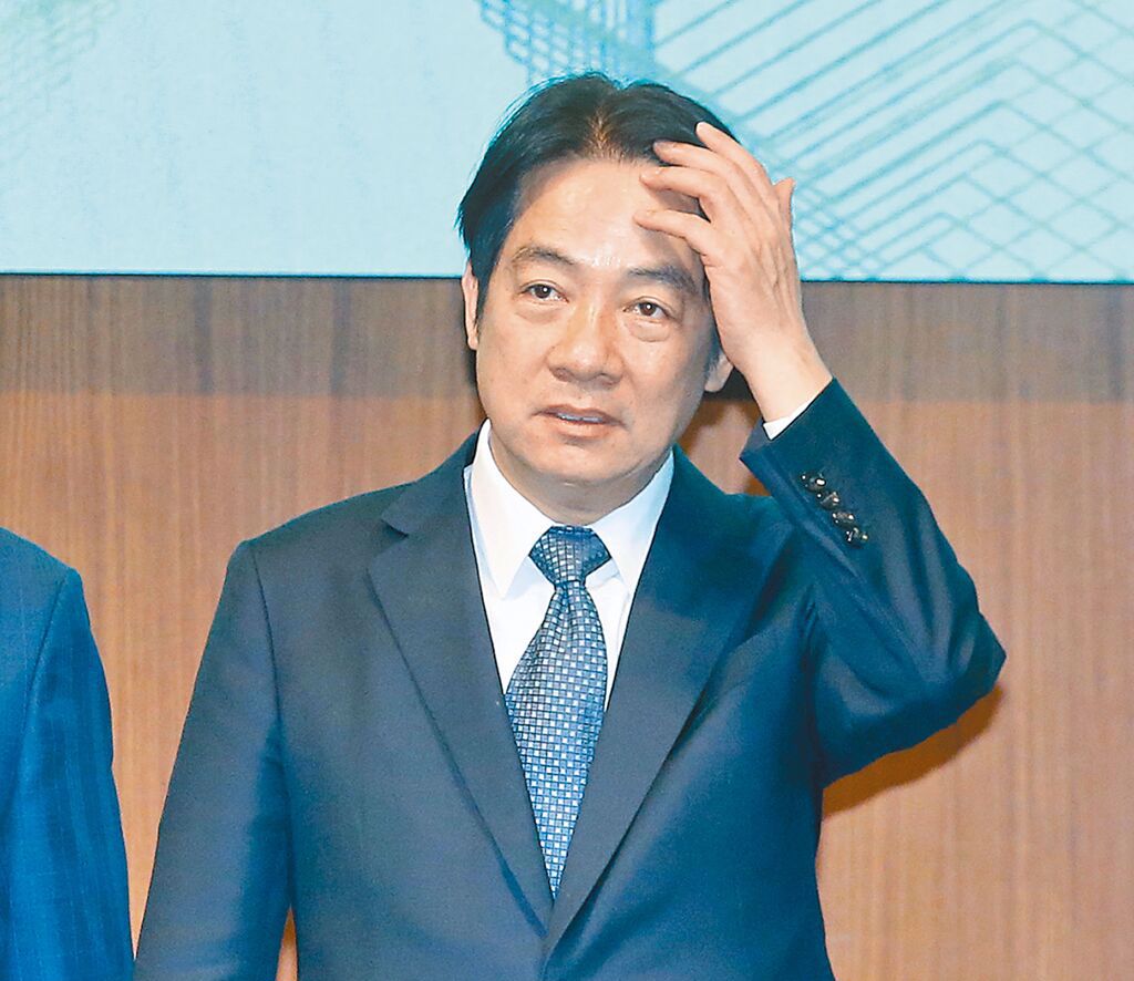 民進(jìn)黨臺(tái)灣地區(qū)領(lǐng)導(dǎo)人選舉參選人賴(lài)清德。 臺(tái)灣“中時(shí)新聞網(wǎng)”資料圖