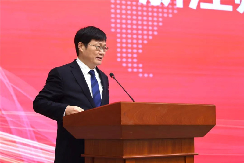 浙江師范大學(xué)校長(zhǎng)蔣云良主持會(huì)議。主辦方供圖