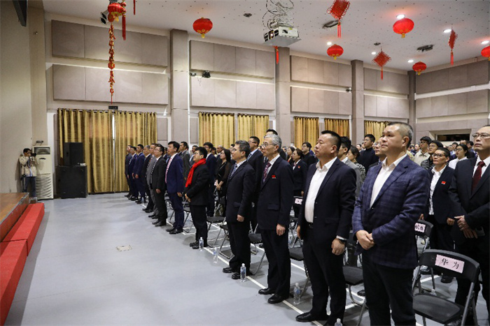 “溫暖迎春·共慶中國年”活動現(xiàn)場。中國駐阿爾及利亞大使館供圖