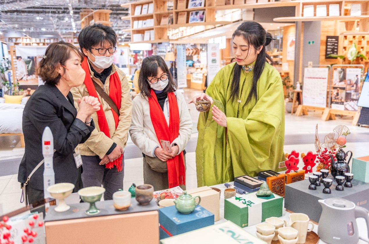 活動現(xiàn)場。中國駐大阪旅游辦事處供圖
