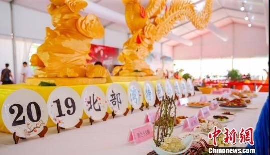 北部灣（海南儋州）旅游美食博覽會，舉辦美食評選活動　王子謙　攝