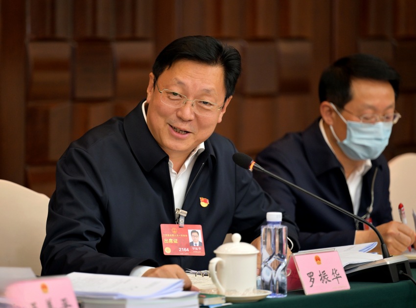 全國(guó)人大代表羅振華。