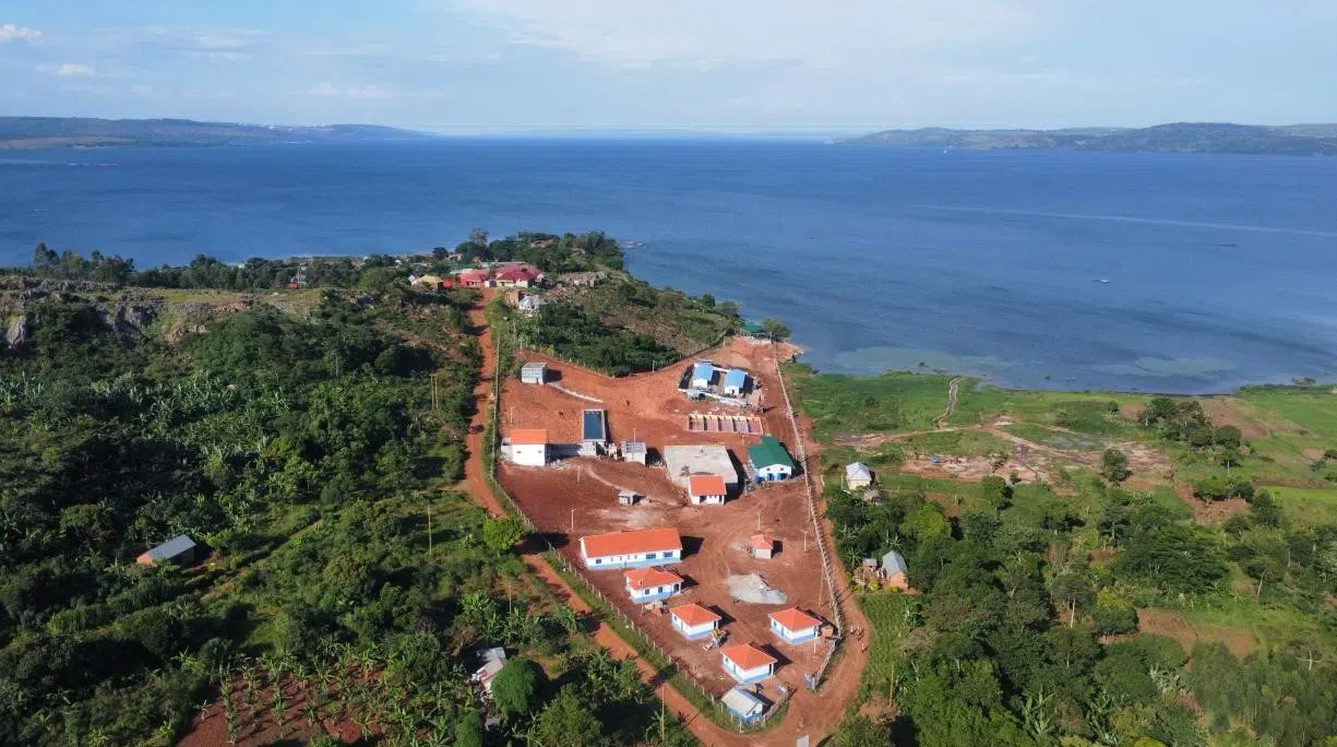 烏干達(dá)布伊奎供水項(xiàng)目建設(shè)完成。中鐵十局非洲公司供圖