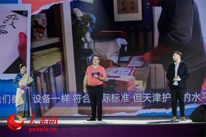 從左至右分別為馬星彤、皮安睿、柯明可。人民網(wǎng)記者 于凱攝