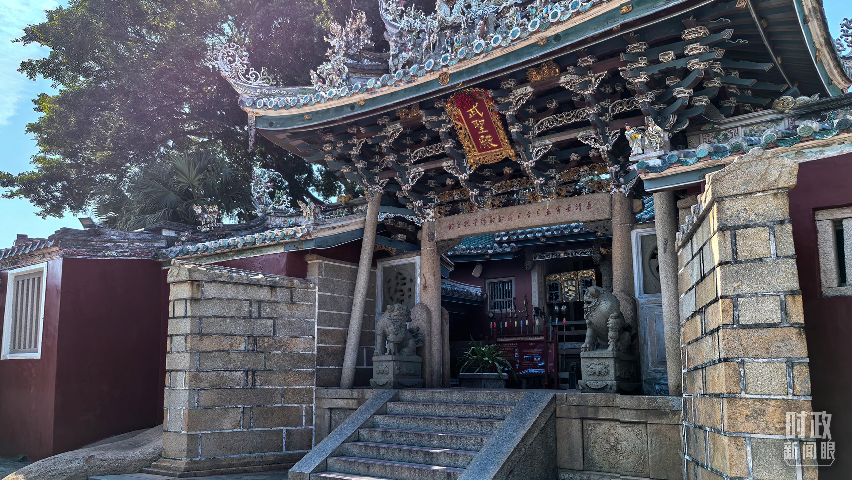 △關(guān)帝文化產(chǎn)業(yè)園。（總臺央視記者陸泓宇拍攝）