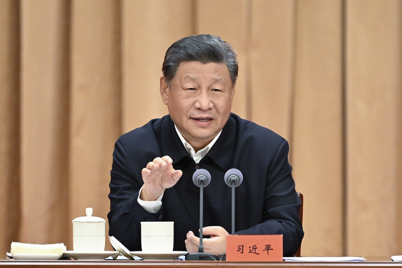 2024年10月29日，習(xí)近平在省部級主要領(lǐng)導(dǎo)干部學(xué)習(xí)貫徹黨的二十屆三中全會精神專題研討班開班式上發(fā)表重要講話。