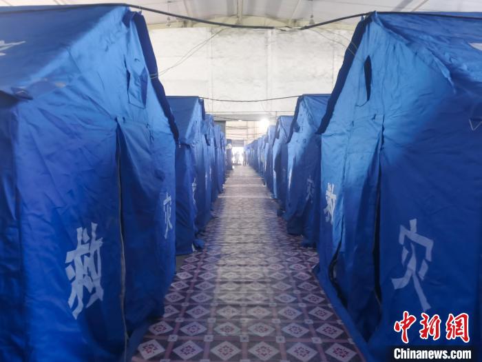 那曲火車站集中健康監(jiān)測點。　中國鐵路青藏集團有限公司拉薩車務段 供圖