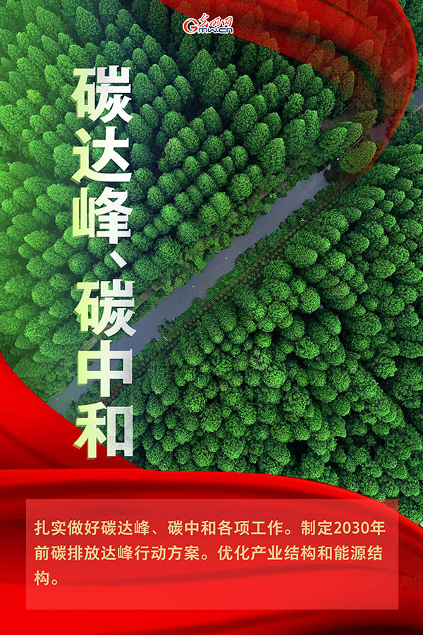 海報| 2021年政府工作報告，提到這些生態(tài)環(huán)保關(guān)鍵詞